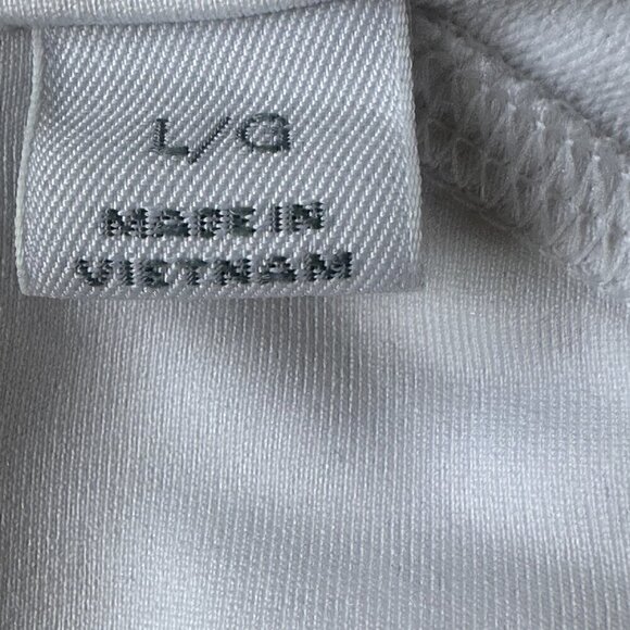 EUC - Cutter & Buck Men's Pennant Sport Half Zip in White - Size: Large - Picture 9 of 11